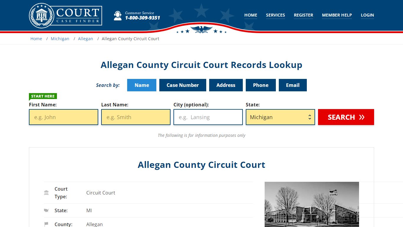 Allegan County Circuit Court Records | Allegan, Allegan County, MI ...